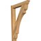 Ekena Millwork Olympic Traditional Rough Sawn Outlooker, Western Red Cedar, 6"W x 34"D x 46"H OUT06X34X46OLY01RWR - alternate 1